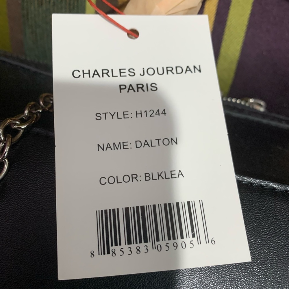 Charles Jourdan Black Satchel - Picture 2 of 12